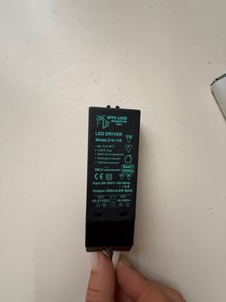 Applique LED bagno in metallo