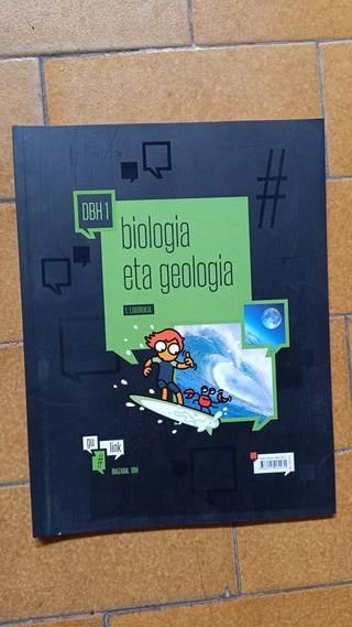 Varios libros Biologia eta Geologia 1 DBH ESO