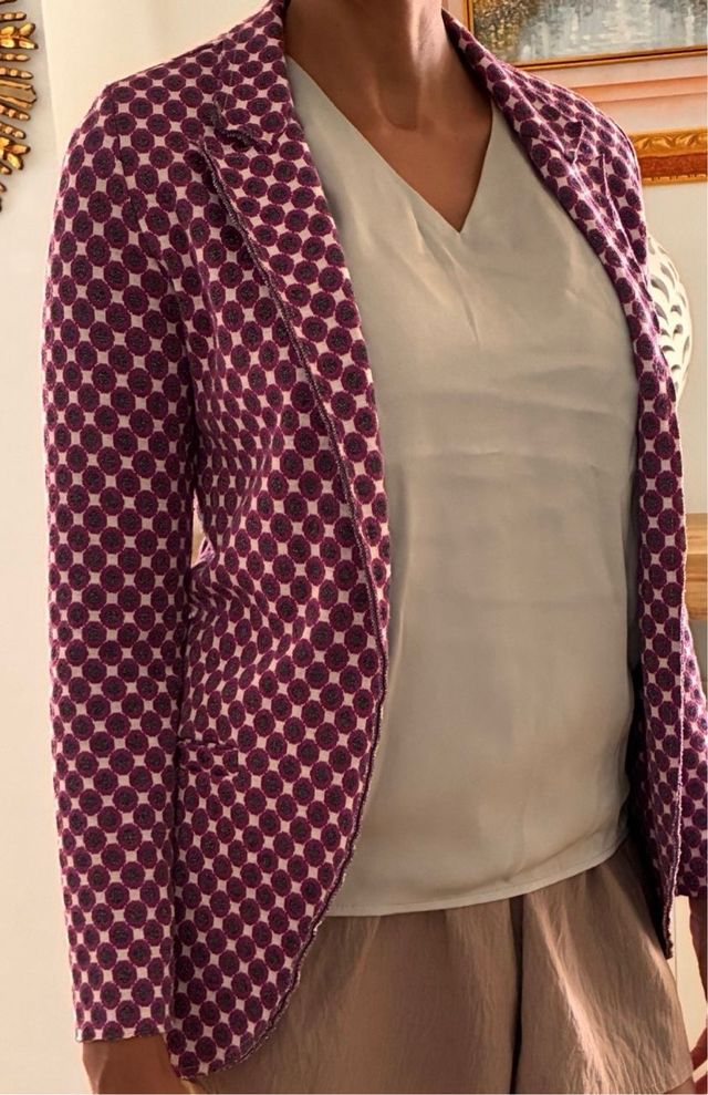 Giacca donna in tessuto elasticizzato