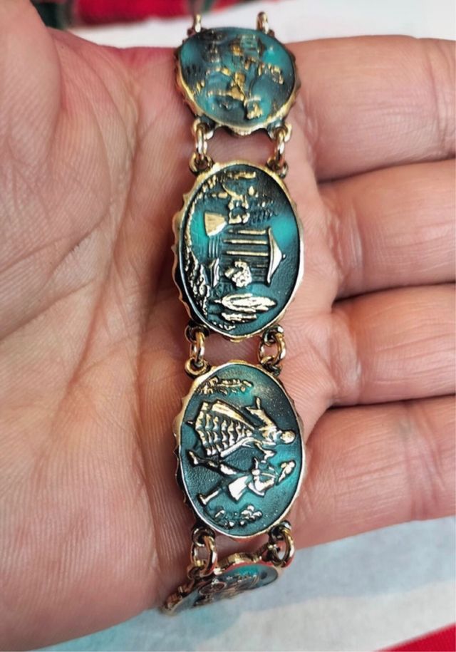 Pulsera Antigua Ovalada