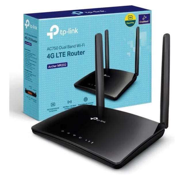 Router TP-Link Archer MR202 4G LTE AC750