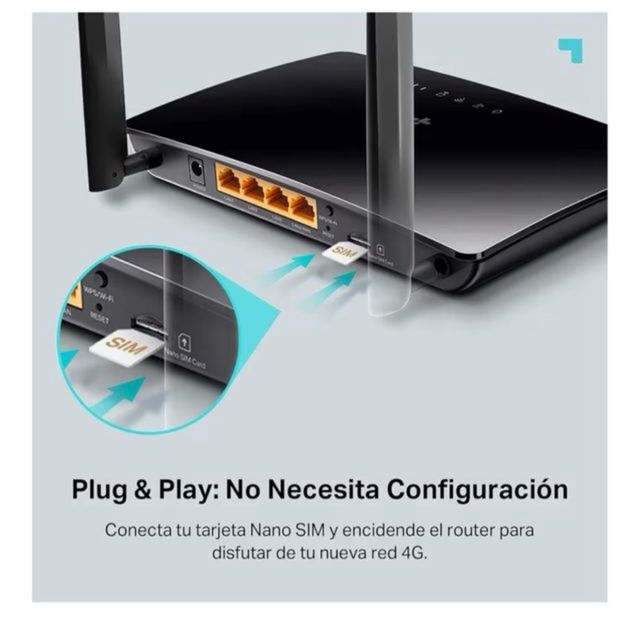 Router TP-Link Archer MR202 4G LTE AC750