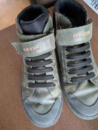 Botines Geox niño piel talla 35