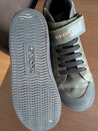 Botines Geox niño piel talla 35