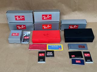 Lotto scatole porta occhiali Ray-Ban vari modelli