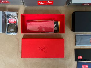 Lotto scatole porta occhiali Ray-Ban vari modelli