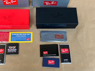 Lotto scatole porta occhiali Ray-Ban vari modelli