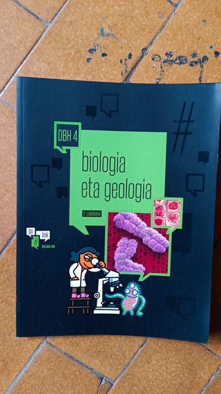 Varios libros Biologia eta Geologia 4 DBH ESO