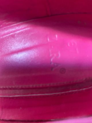 Zapatos de tacón Zara rosa fucsia