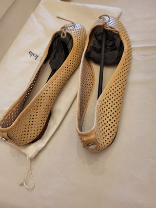 Bailarinas Bimba y Lola Beige Talla 39