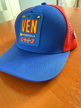 Gorra Venezuela Azul y Roja