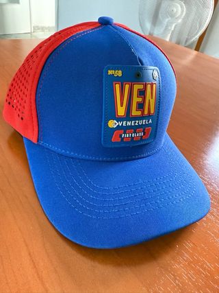 Gorra Venezuela Azul y Roja