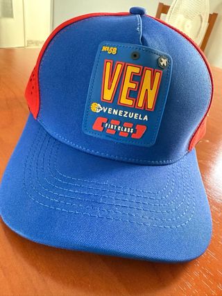 Gorra Venezuela Azul y Roja