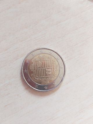 Moneda 2 euros Andorra 2024