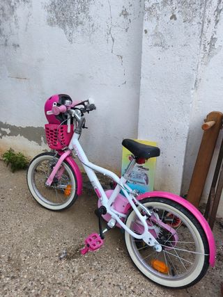 Bicicleta infantil rosa