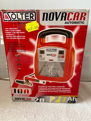 Cargador Baterías Solter Novacar 10A