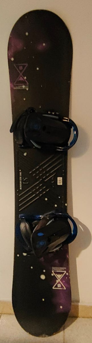 Snowboard Burton LTR 138L + Fijaciones Burton