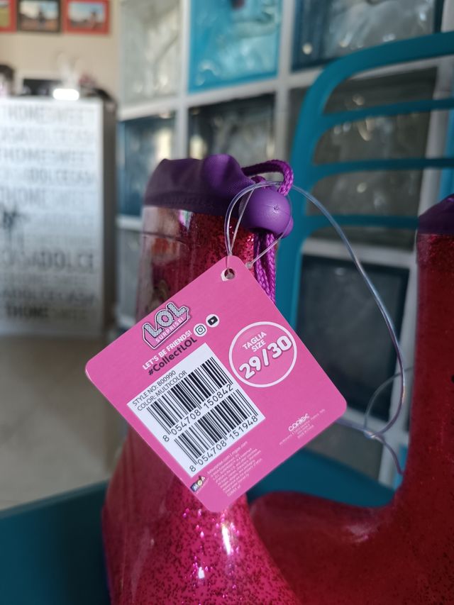 Stivali Gomma LOL Surprise Rosa Glitter