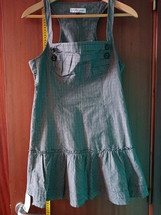Vestido pichi verano gris