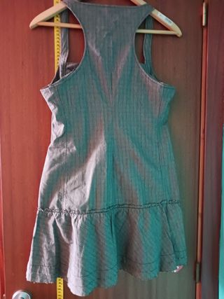Vestido pichi verano gris