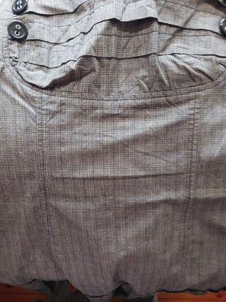 Vestido pichi verano gris