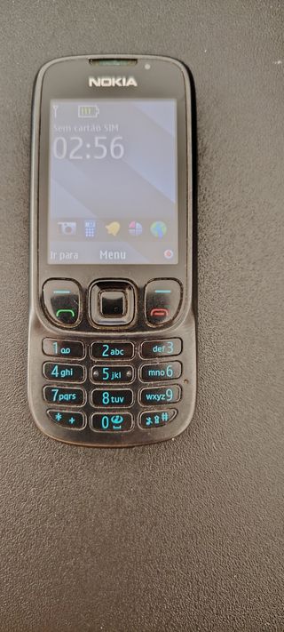Nokia 6303 Preto Bloqueado Vodafone Corpo em metal