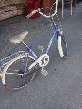 Bicicleta Orbea Papillon Morada