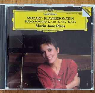 CD Mozart Klavier Sonaten Maria João Pires