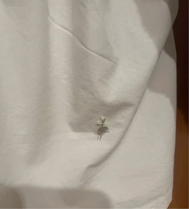 Jersey verde con camisa blanca Talla S