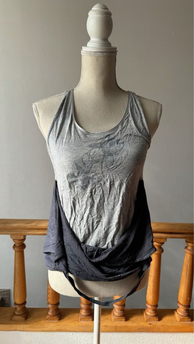 camiseta cruzada de deporte - M