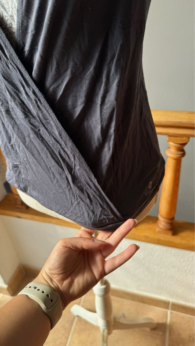 camiseta cruzada de deporte - M