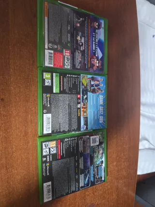 Videojuegos xbox a 15 euros las unidad