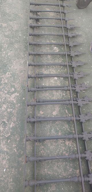 Barandilla de hierro forjado