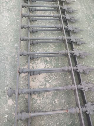 Barandilla de hierro forjado