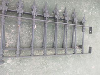 Barandilla de hierro forjado