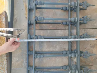 Barandilla de hierro forjado