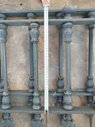 Barandilla de hierro forjado