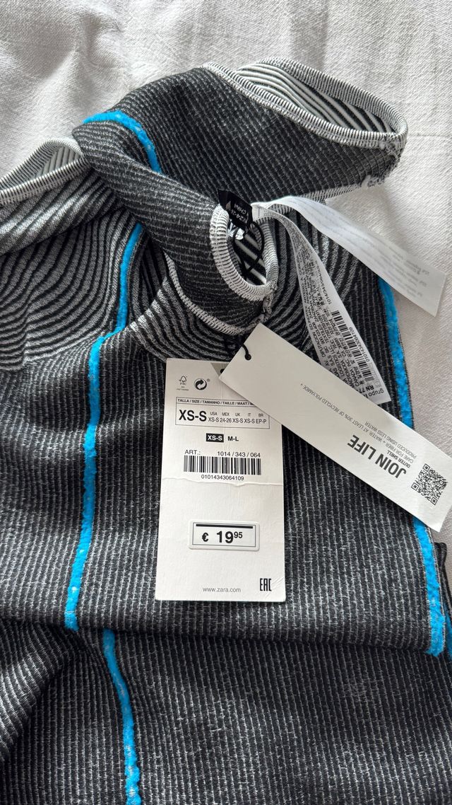 Vestido midi ajustado rayas