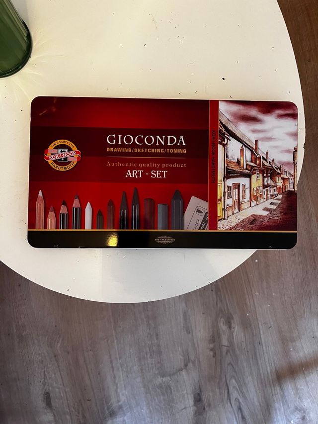 Set Dibujo Gioconda - Carboncillos, lápices, etc