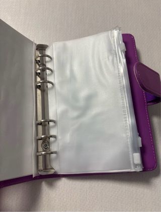 Organizador Ahorro Método Sobres Morado