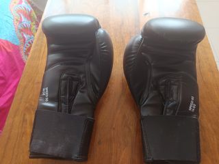 Guantes Boxeo Adidas, Vendas y Protector Bucal