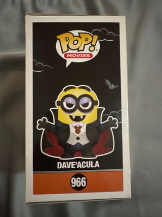 Funko Pop! Minions Dave'Acula #966 Edición Especia