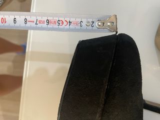 Zapatos de tacón negros talla 37