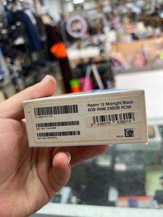 Xiaomi Redmi 12 256GB Negro