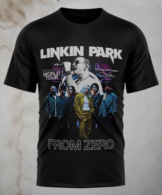 Camiseta Linkin Park Hombre Negra