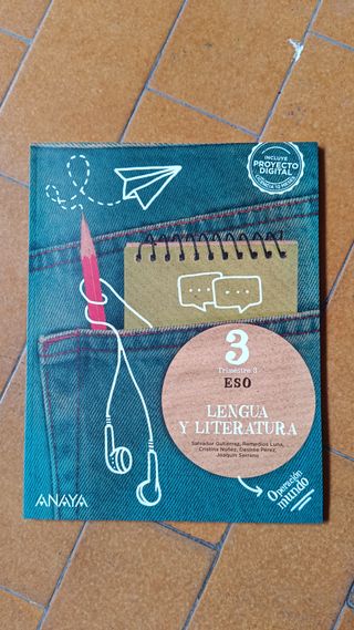 Varios libros de Lengua y Literatura 3 DBH ESO