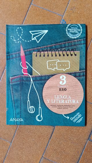 Varios libros de Lengua y Literatura 3 DBH ESO