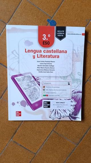 Varios libros de Lengua y Literatura 3 DBH ESO