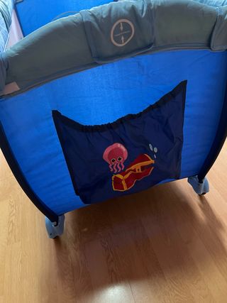 Cuna de viaje plegable