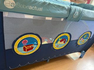 Cuna de viaje plegable